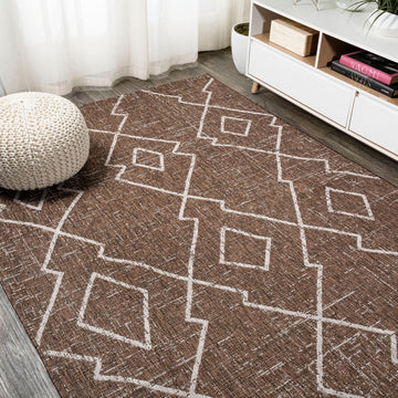 Carwa Tribal Diamond Trellis Indoor/outdoor Area Rug